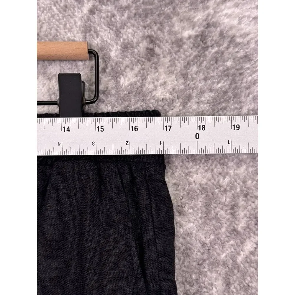 Kidoriman Pants XL Mens Black 100% Linen